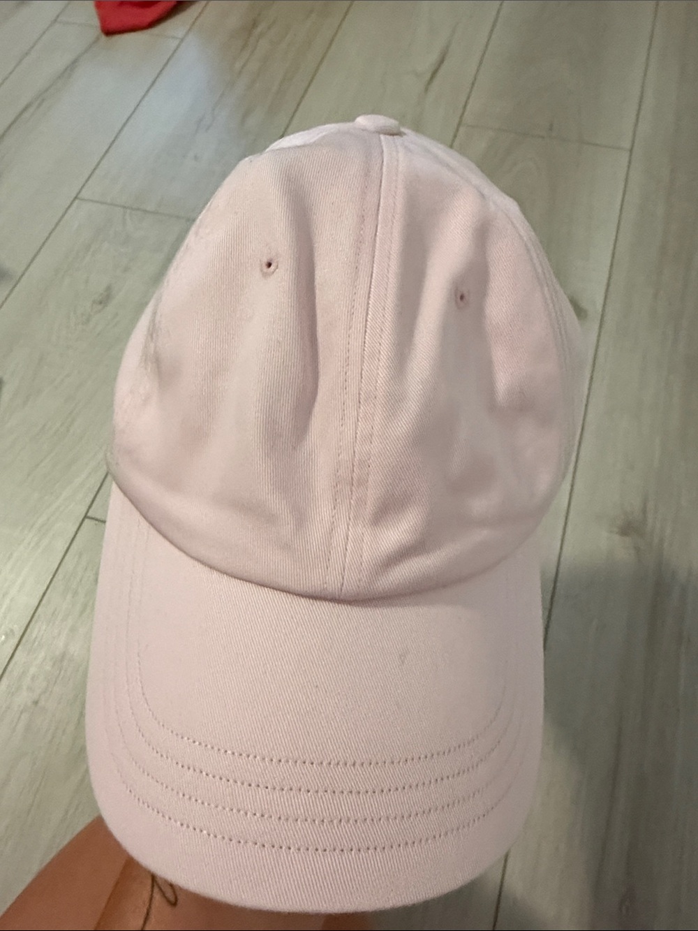 BNW Lululemon Soft Pink Cotton Baseball Cap